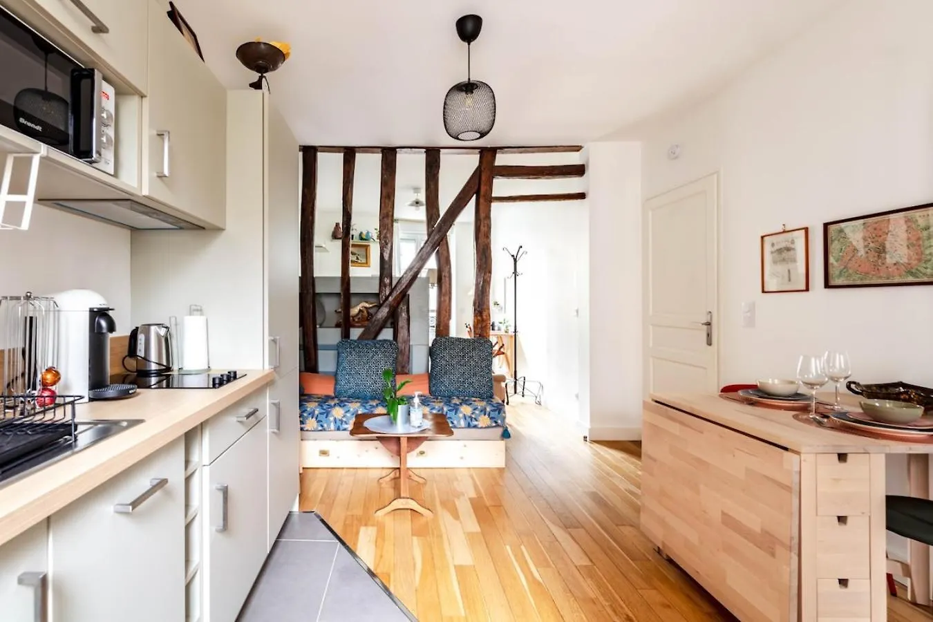 Charmant Studio Cosy Au Coeur Du Village Ramey Montmartre Metro 12 location